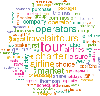 Aviation Strategy European Tour Operators Consolidation And Confusion Aviation Strategy European Tour Operators Consolidation And Confusion