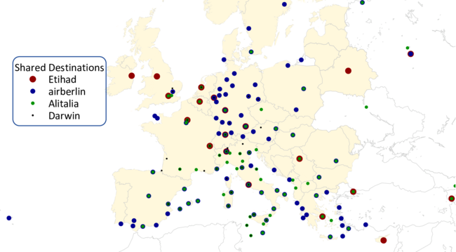 Etihad Equity Alliance European Destinations