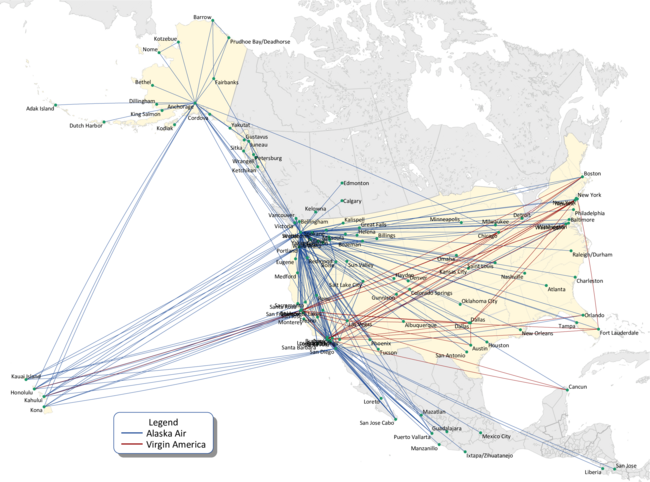 COMBINED ROUTE NETWORKS