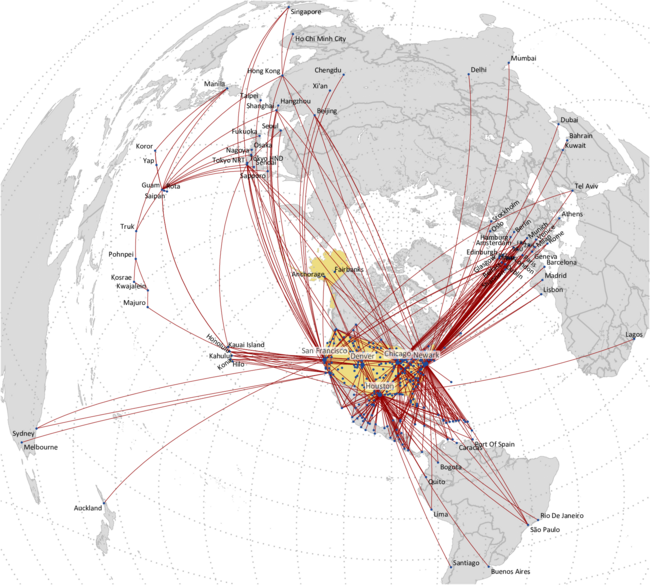 UNITED: ROUTE NETWORK