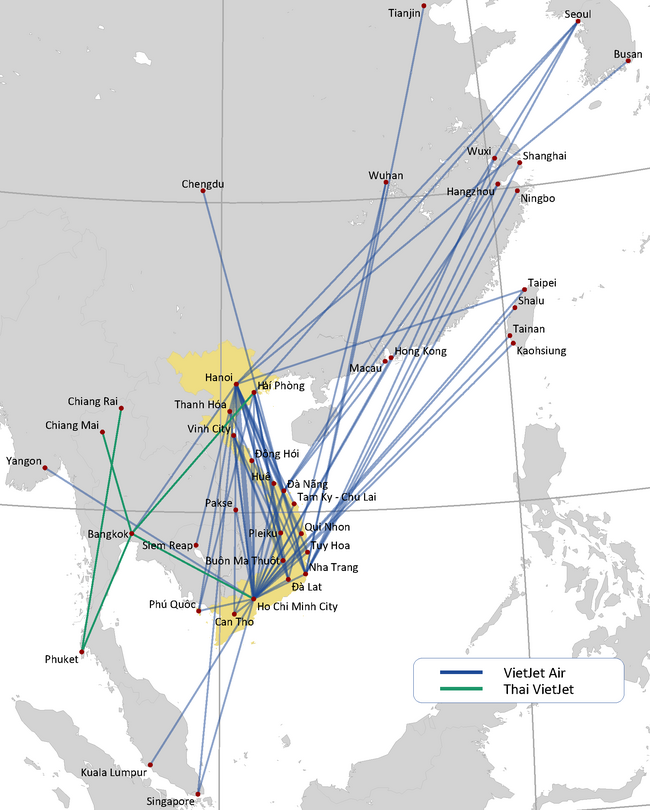 Aviation Strategy - Vietnam Airlines, VietJet and the world's fastest growing economy