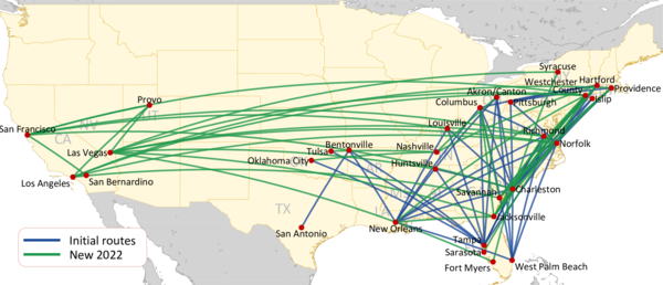 BREEZE ROUTE MAP