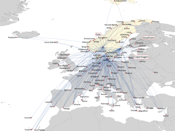 SAS: EUROPEAN NETWORK
