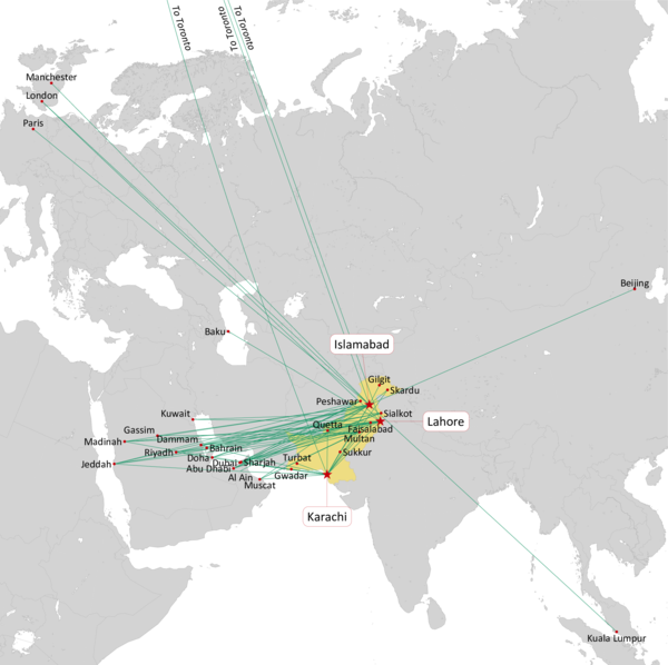 PIA: ROUTE NETWORK